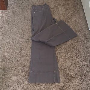 Denim wide leg jeans